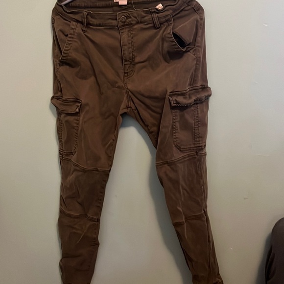 H&M Jeans Green Cargo Pants Poshmark